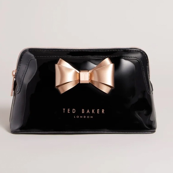 Ted Baker London Handbags - 🎀Ted Baker Aimee Curved Bow Makeup Bag